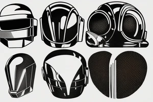 daft punk tattoo idea