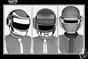 daft punk tattoo idea