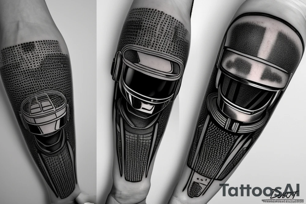 daft punk tattoo idea