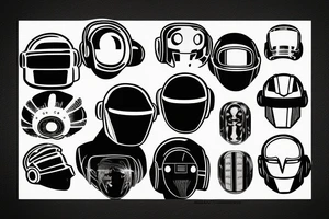 daft punk tattoo idea