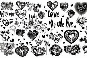 let my love be heard tattoo idea