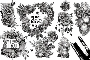 let my love be heard tattoo idea