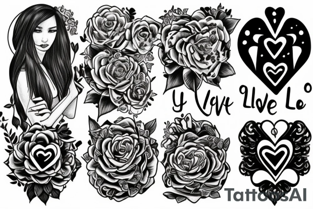 "let my love be heard" tattoo idea