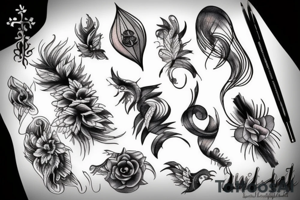 wind tattoo idea