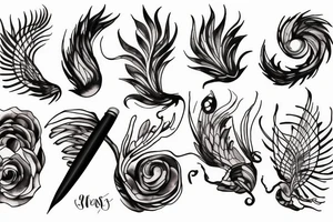 wind tattoo idea