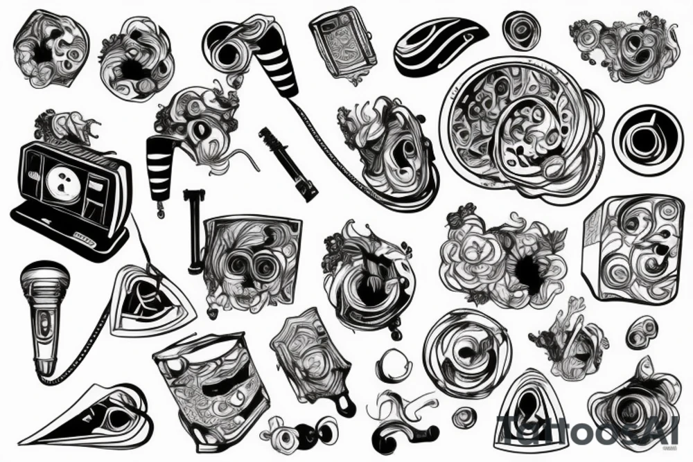 sound tattoo idea