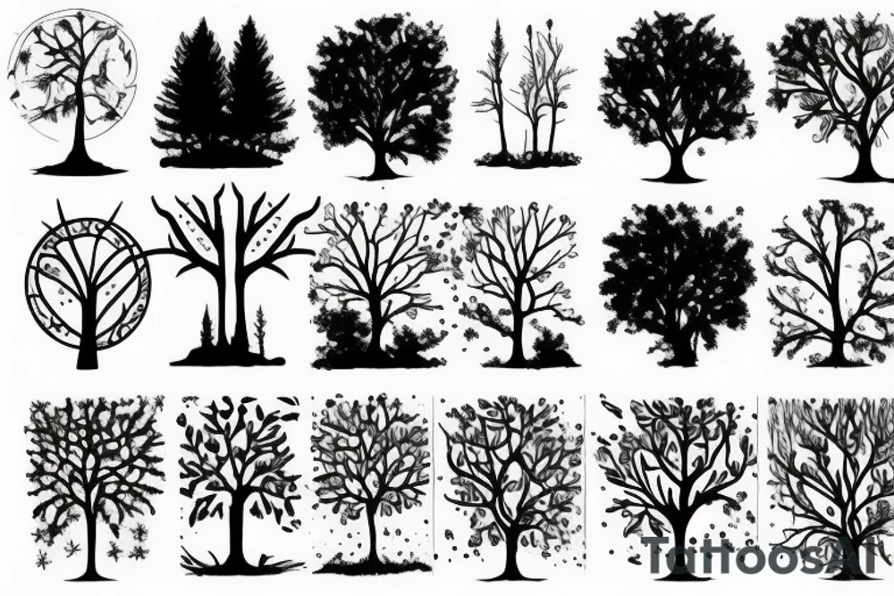 Tree tattoo idea