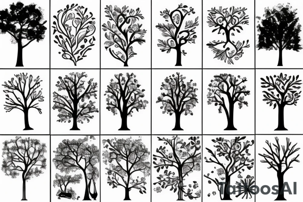 Tree tattoo idea
