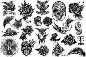 Power and finesse tattoo idea