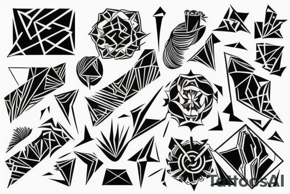 Power and finesse tattoo idea