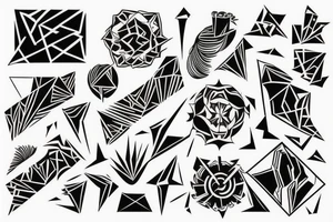 Power and finesse tattoo idea