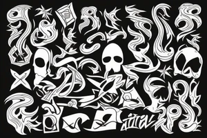 Power and finesse tattoo idea