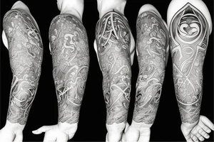 Power and finesse tattoo idea