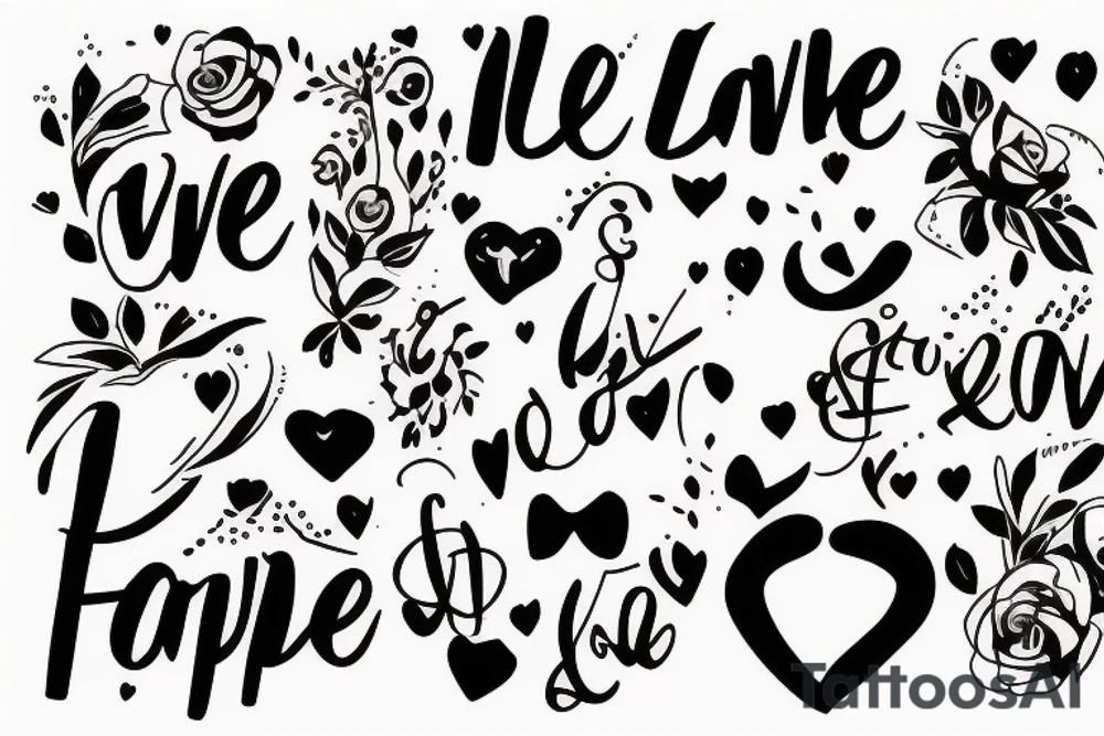 Love, sensual, dance, happiness, future, couple tattoo idea