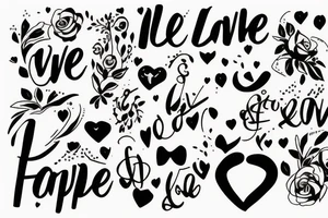 Love, sensual, dance, happiness, future, couple tattoo idea