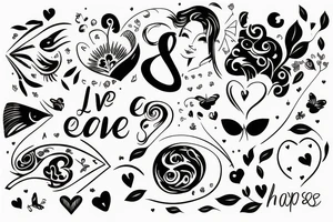 Love, sensual, happiness, future, couple tattoo idea