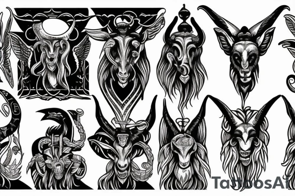 baphomet tattoo idea