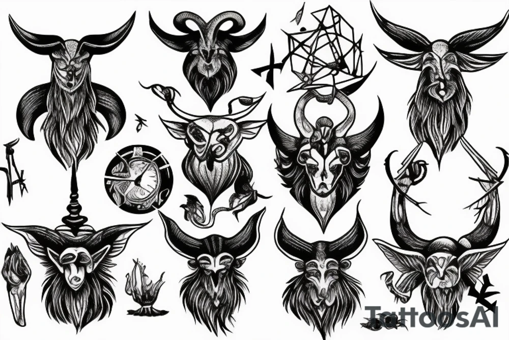 baphomet tattoo idea