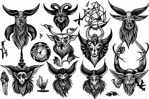 baphomet tattoo idea