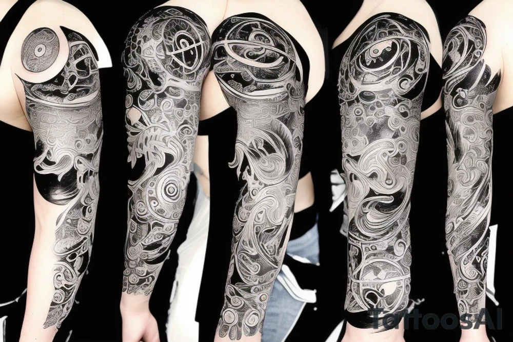 Space tattoo idea