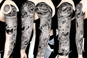 Space tattoo idea