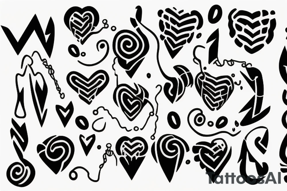 heartbeat stop on 02102018 tattoo idea