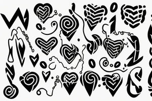 heartbeat stop on 02102018 tattoo idea