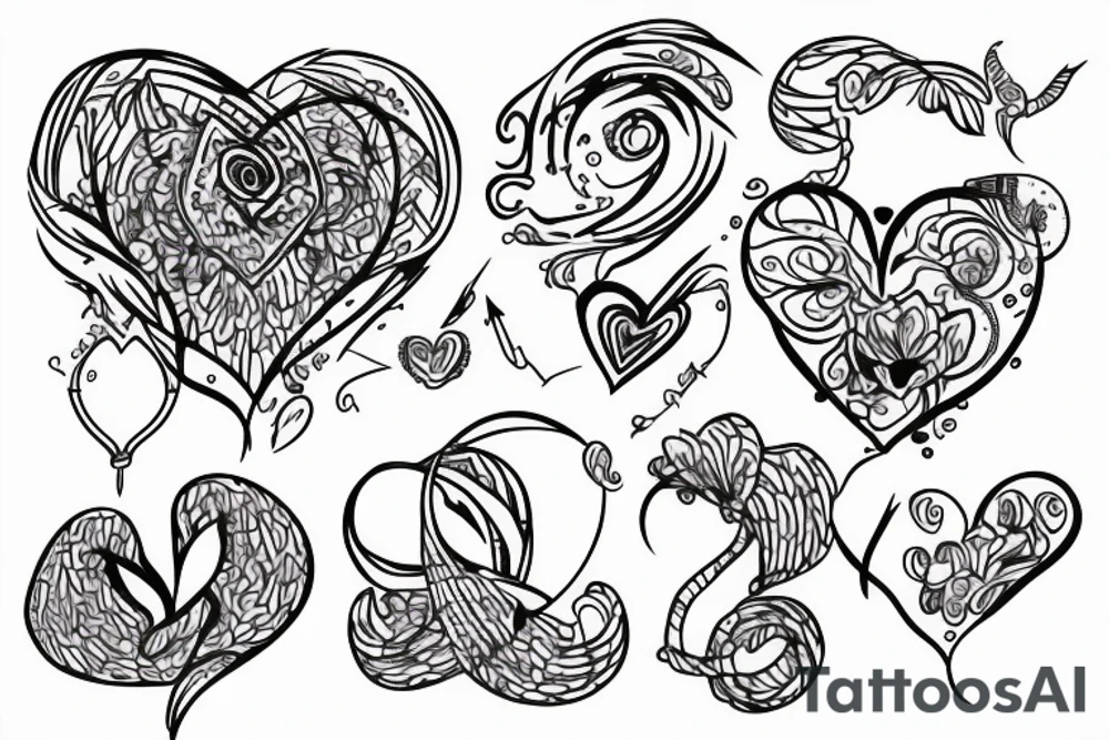 heartbeat stop on 02102018 tattoo idea