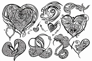 heartbeat stop on 02102018 tattoo idea