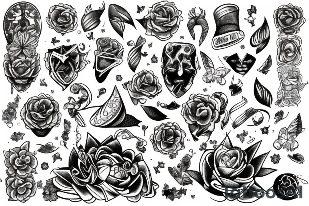 Whimsical tattoo idea