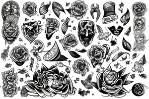 Whimsical tattoo idea