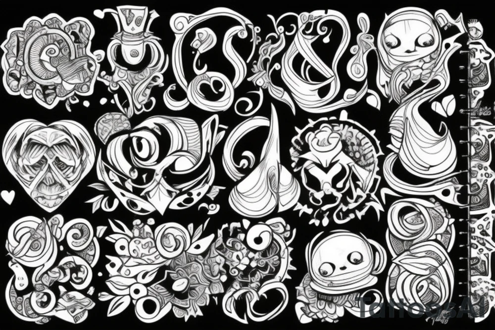 Whimsical tattoo idea