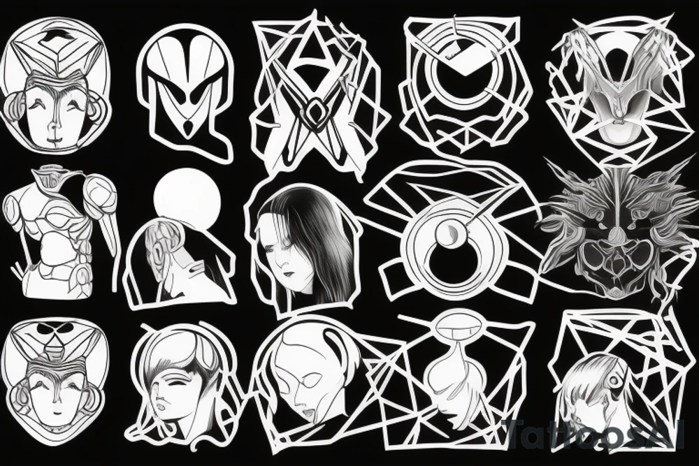 ghost in the shell tattoo idea