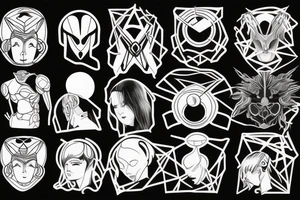 ghost in the shell tattoo idea