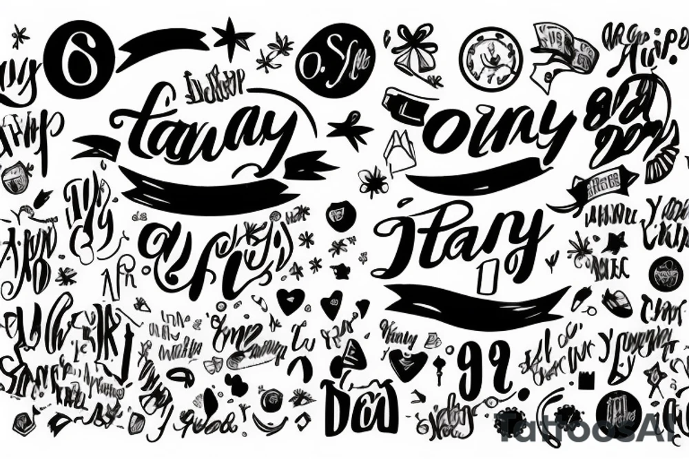 One day at a time tattoo idea