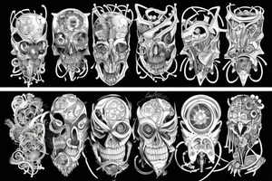 computer science and art tattoo idea