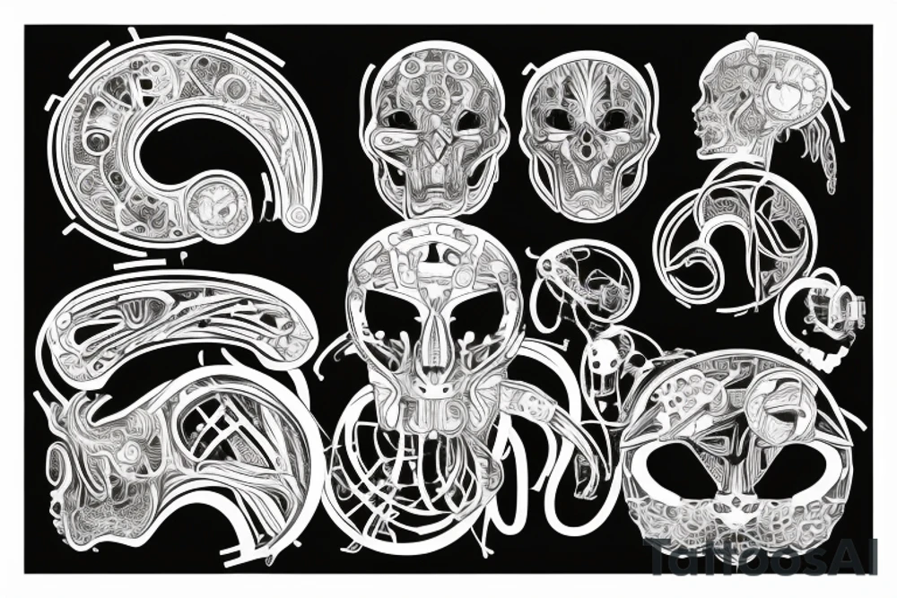 computer science and art tattoo idea