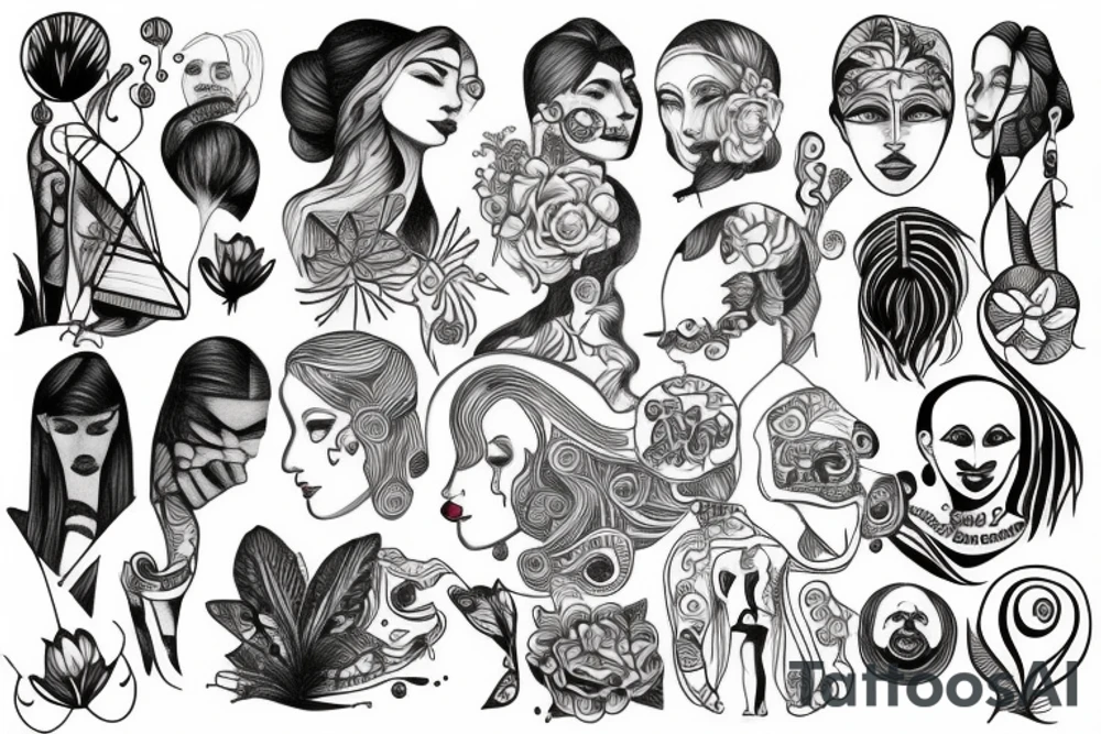 All is about change tattoo idea