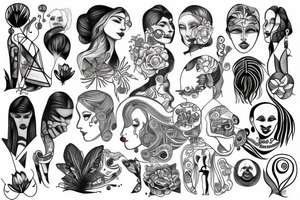 All is about change tattoo idea