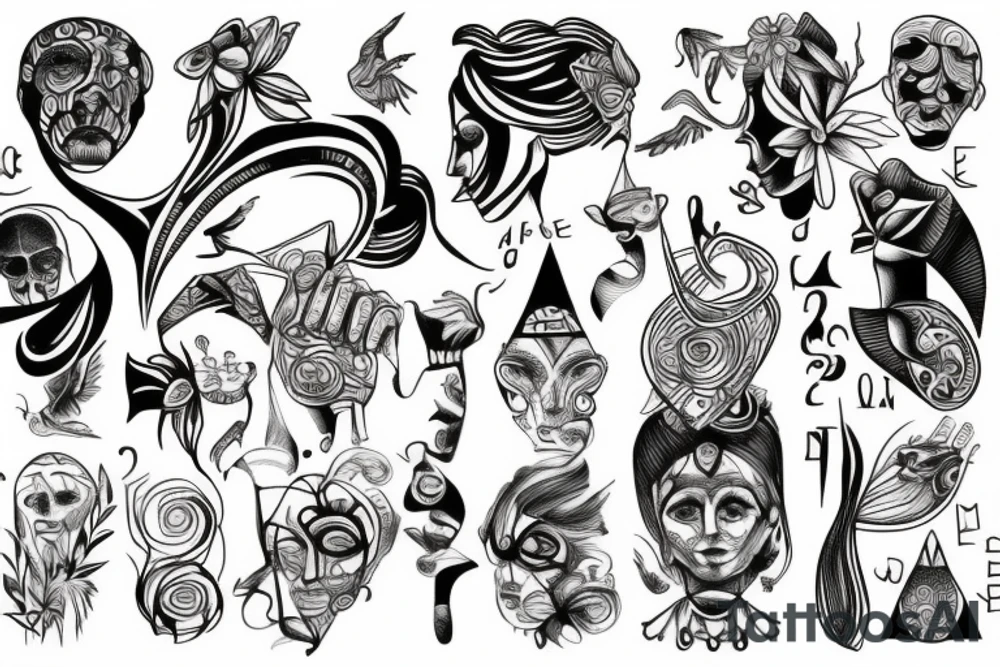 All is about change tattoo idea