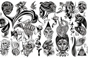 All is about change tattoo idea