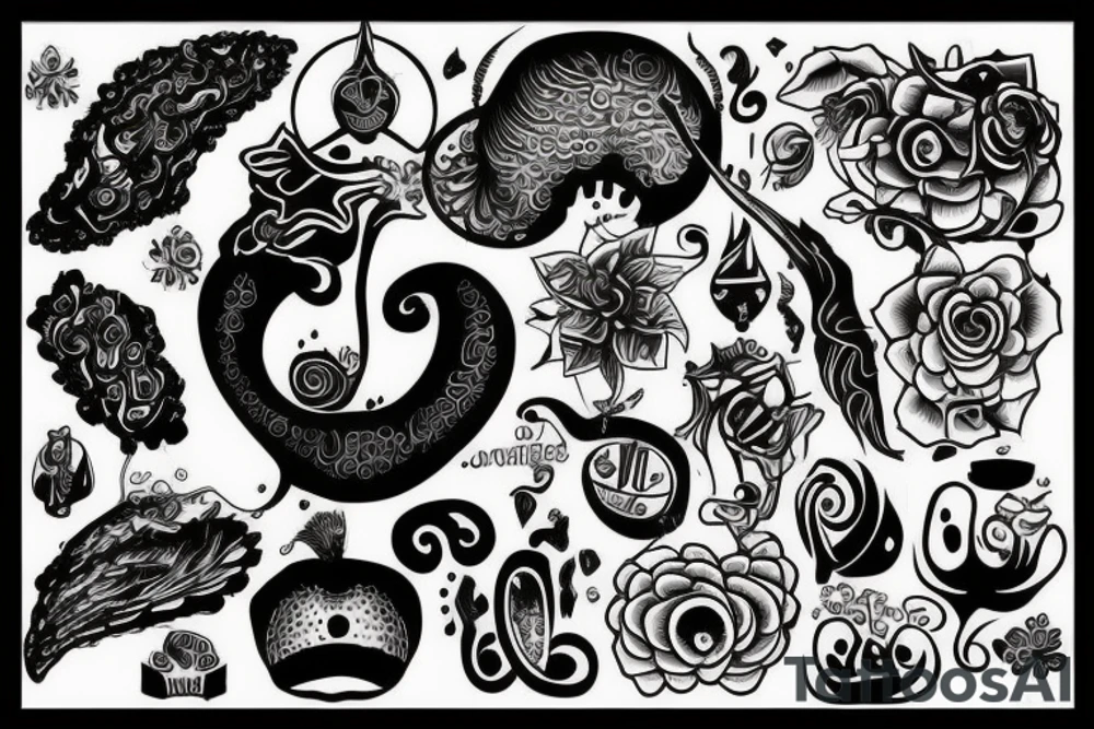 Shicodelic tattoo idea