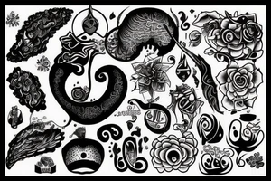 Shicodelic tattoo idea