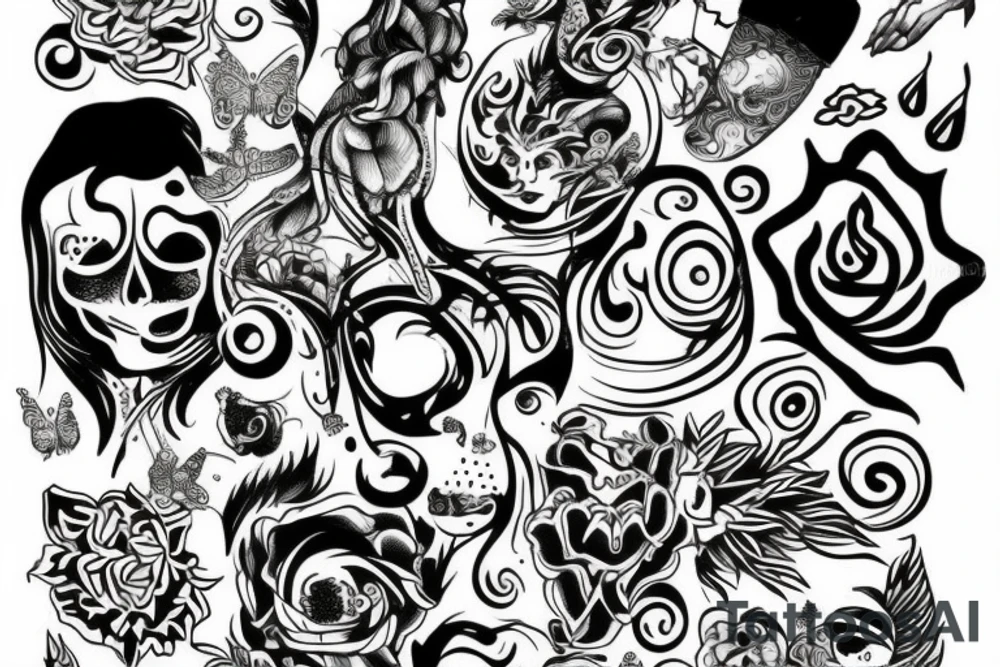 Shicodelic tattoo idea