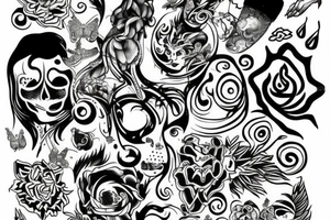 Shicodelic tattoo idea