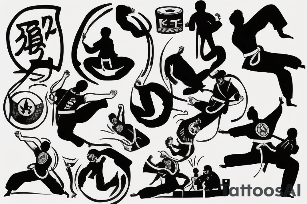 karate dojo tattoo idea