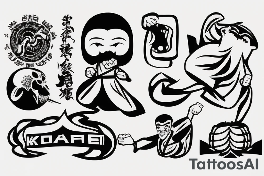 karate dojo tattoo idea