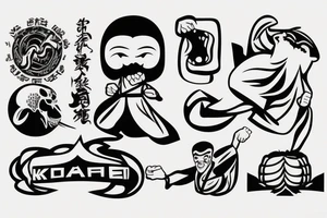 karate dojo tattoo idea