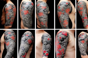 Japanese warrior tattoo idea