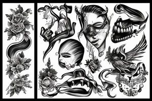 One who inflicts pain tattoo idea